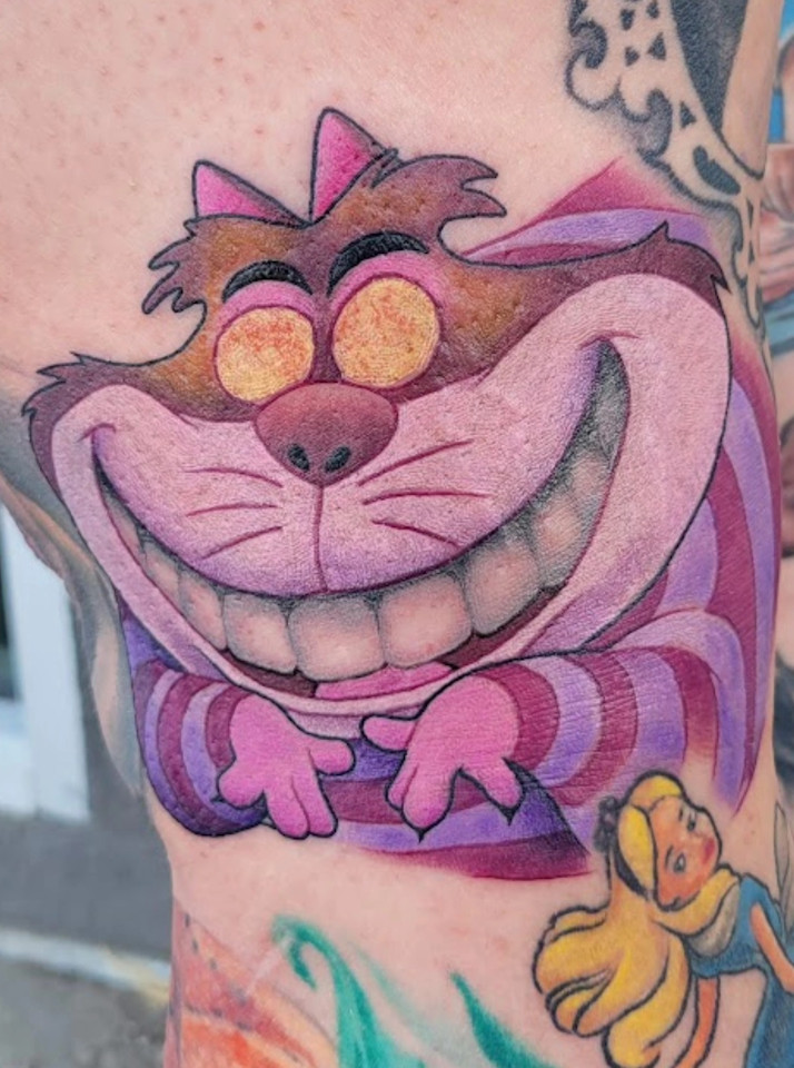 Cheshire Cat Tattoo