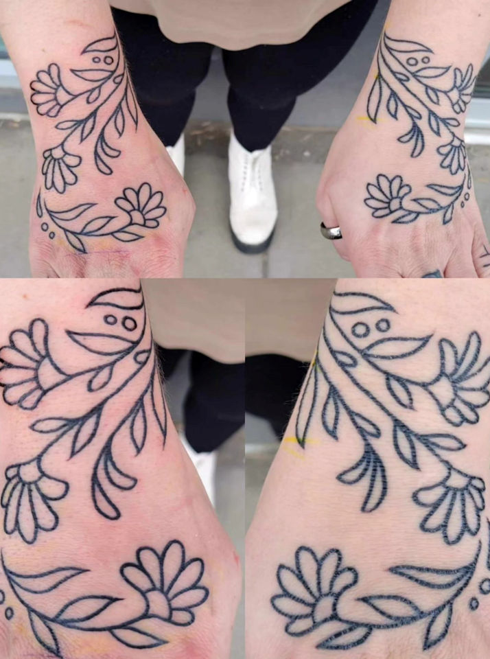 Freehand Symmetry Tattoos