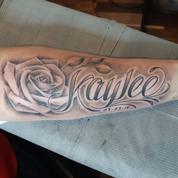 Rose — Clay Walker Tattoo