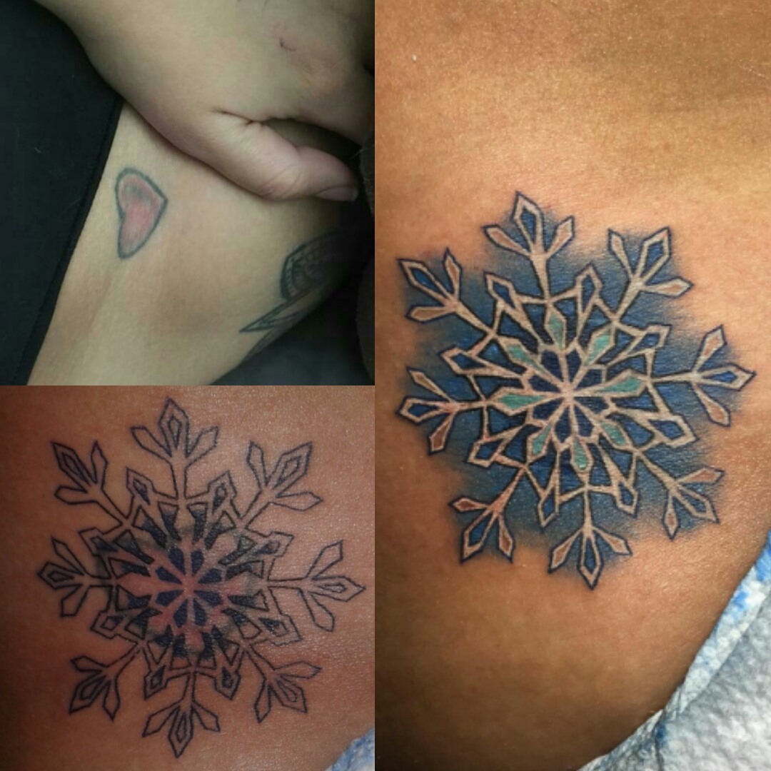Cute Little Snowflake — Clay Walker Tattoo
