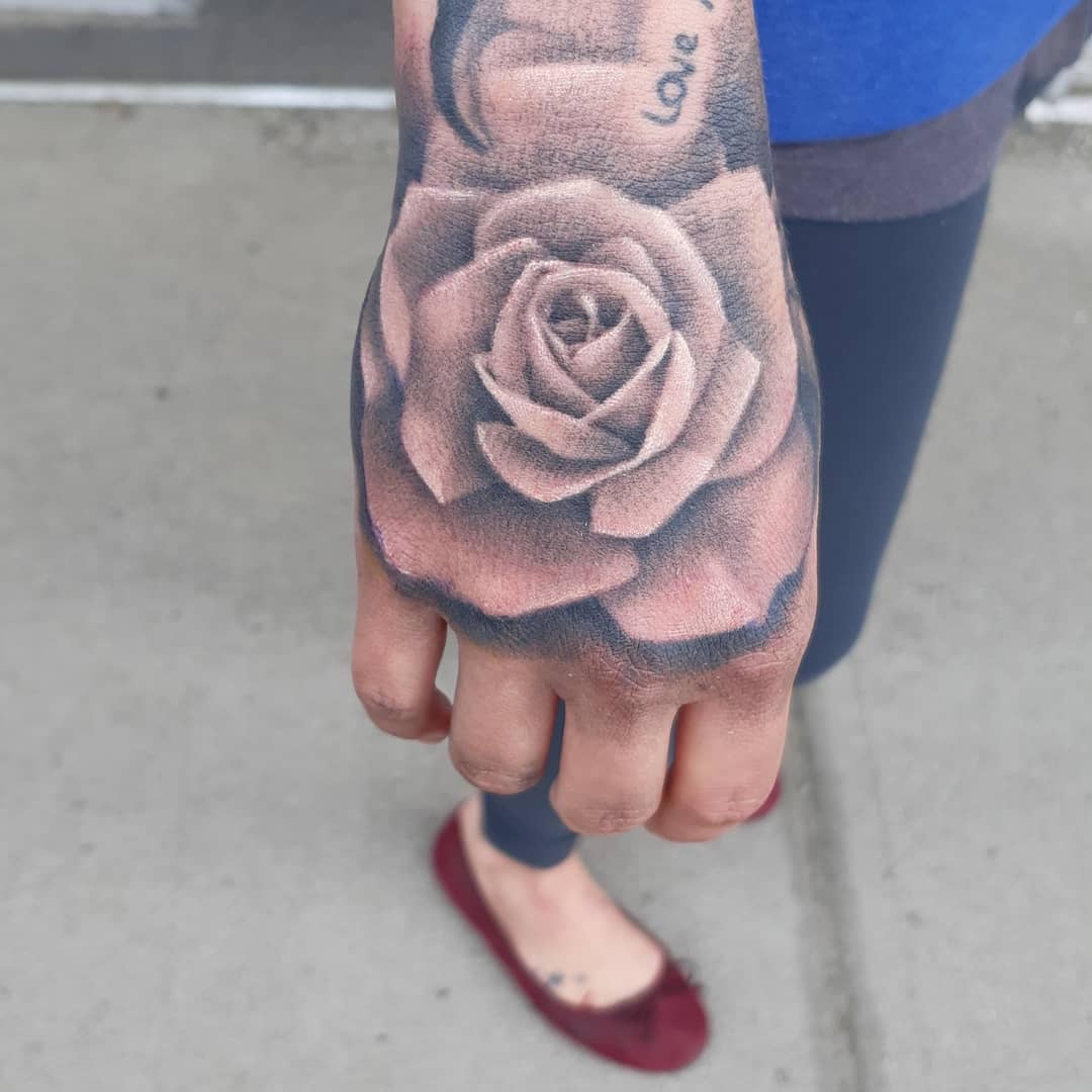 Classic Hand Job — Clay Walker Tattoo