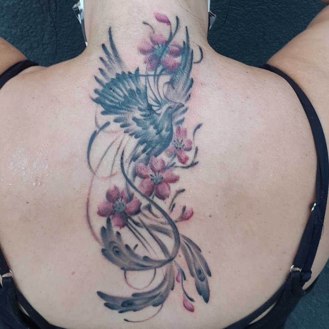 Phoenix Cover Up — Clay Walker Tattoo