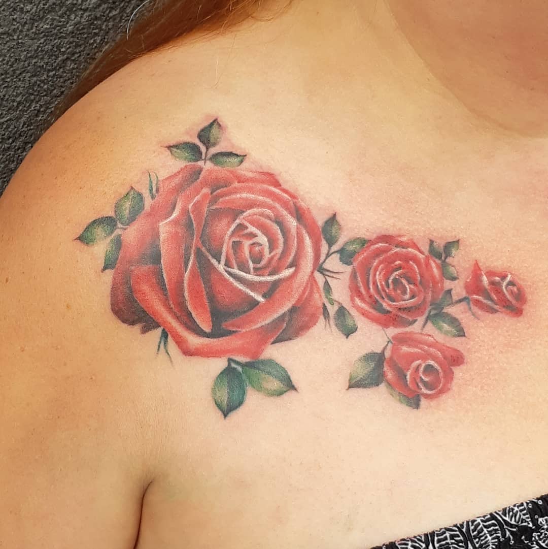 Roses â€” Clay Walker Tattoo