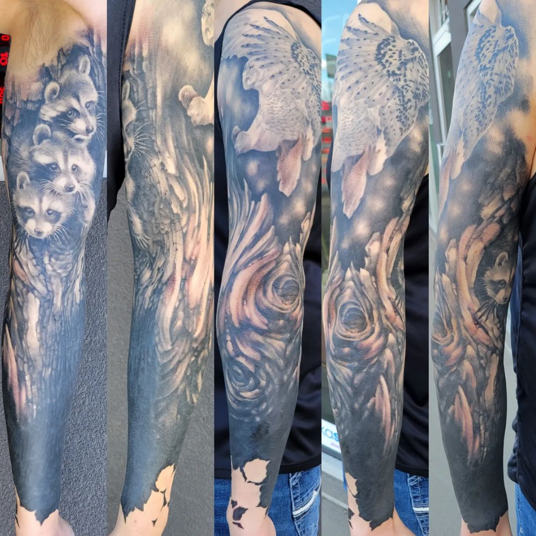 Blackout Tattoo — Clay Walker Tattoo