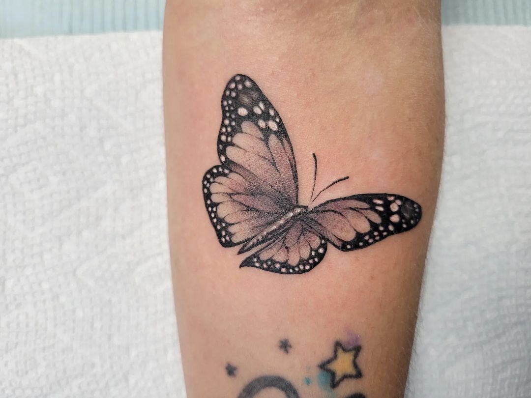 Butterfly  — Clay Walker Tattoo