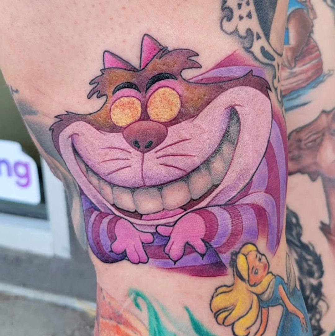 Cheshire Cat — Clay Walker Tattoo