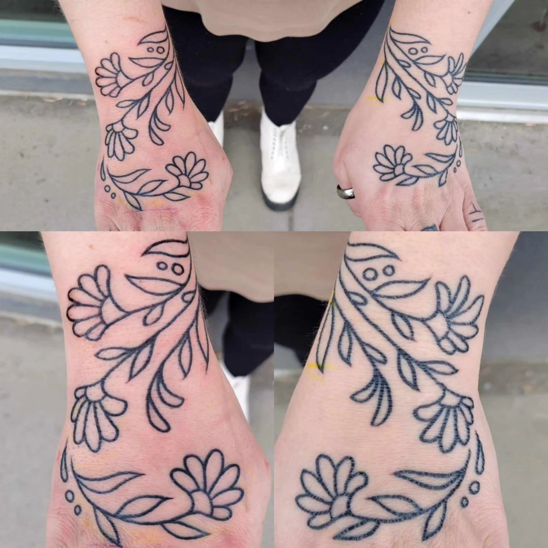 Freehand Symmetry — Clay Walker Tattoo