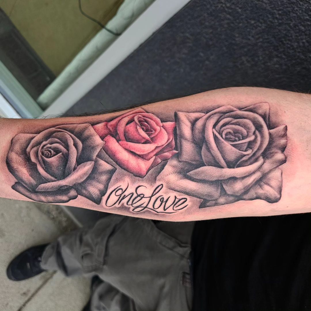 Some Fresh Roses — Clay Walker Tattoo