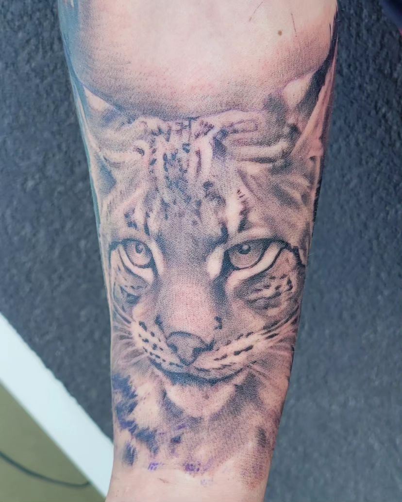 Lynx Friend — Clay Walker Tattoo