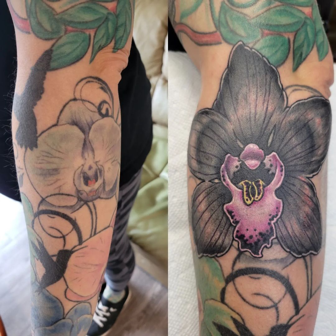 Old Orchid Meet New Orchid — Clay Walker Tattoo