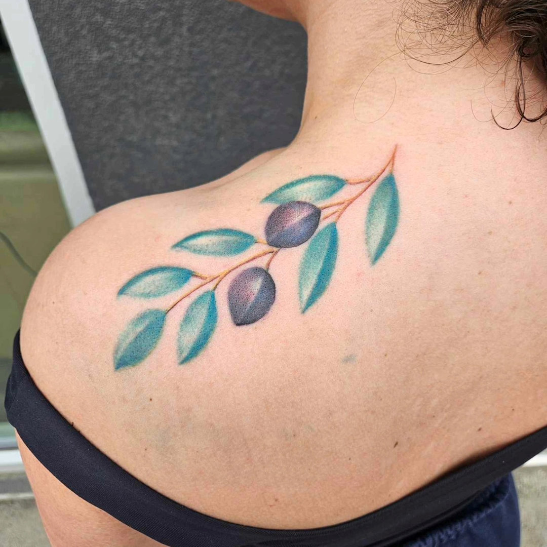 Revamp of Olive Branch — Clay Walker Tattoo