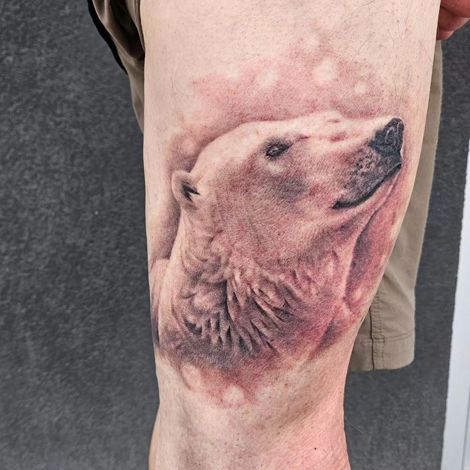 Polar Bear Winter Daydreaming — Clay Walker Tattoo