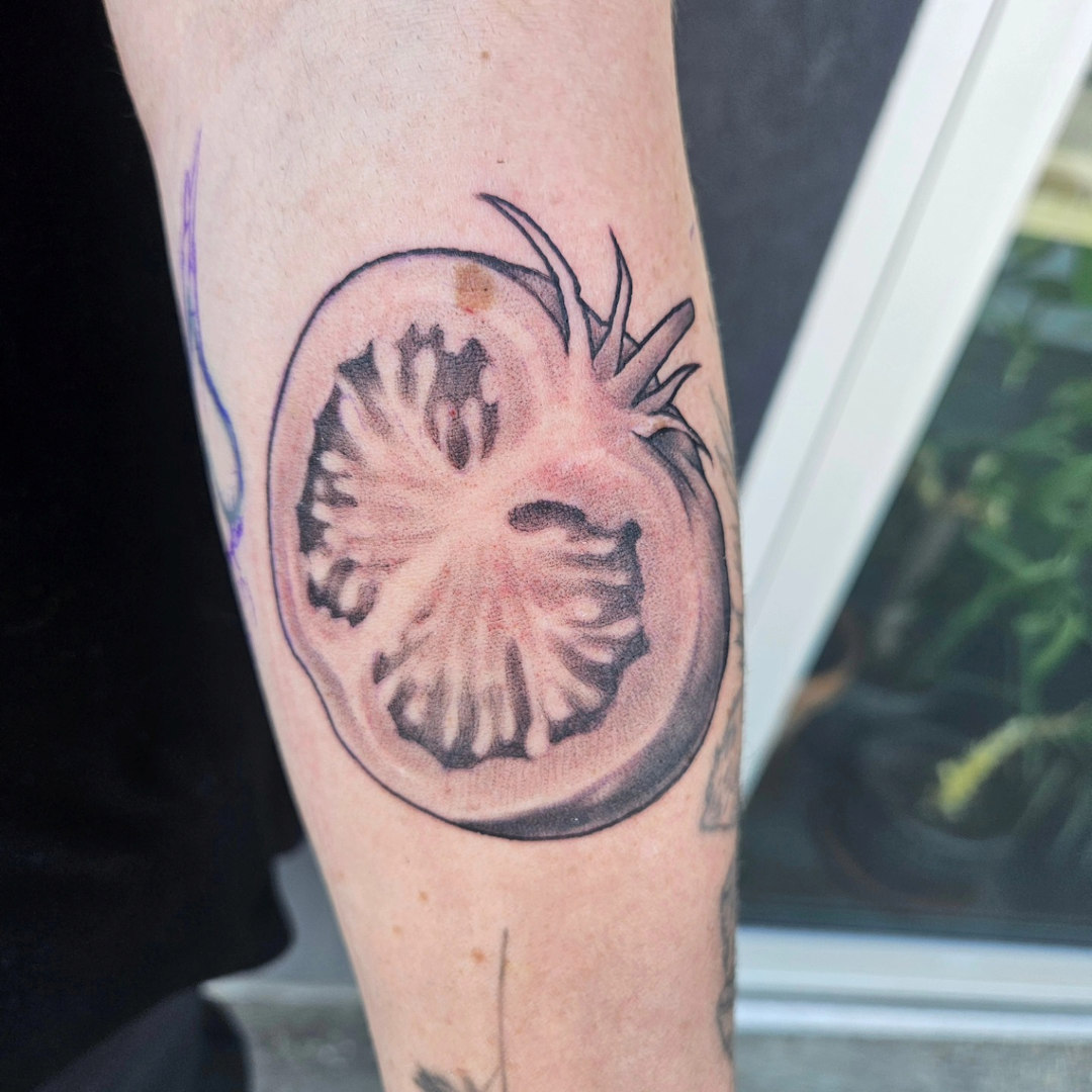 Tomato Tattoo — Clay Walker Tattoo