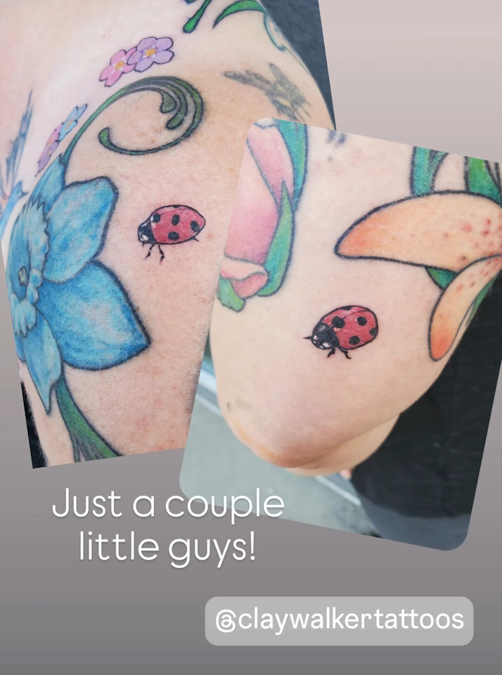 Couple Little Tattoos — Clay Walker Couple Little Tattoos