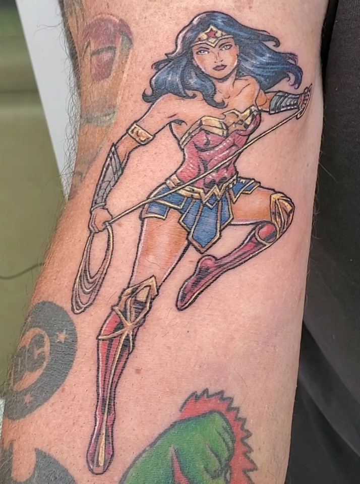 Wonder Woman Tattoo