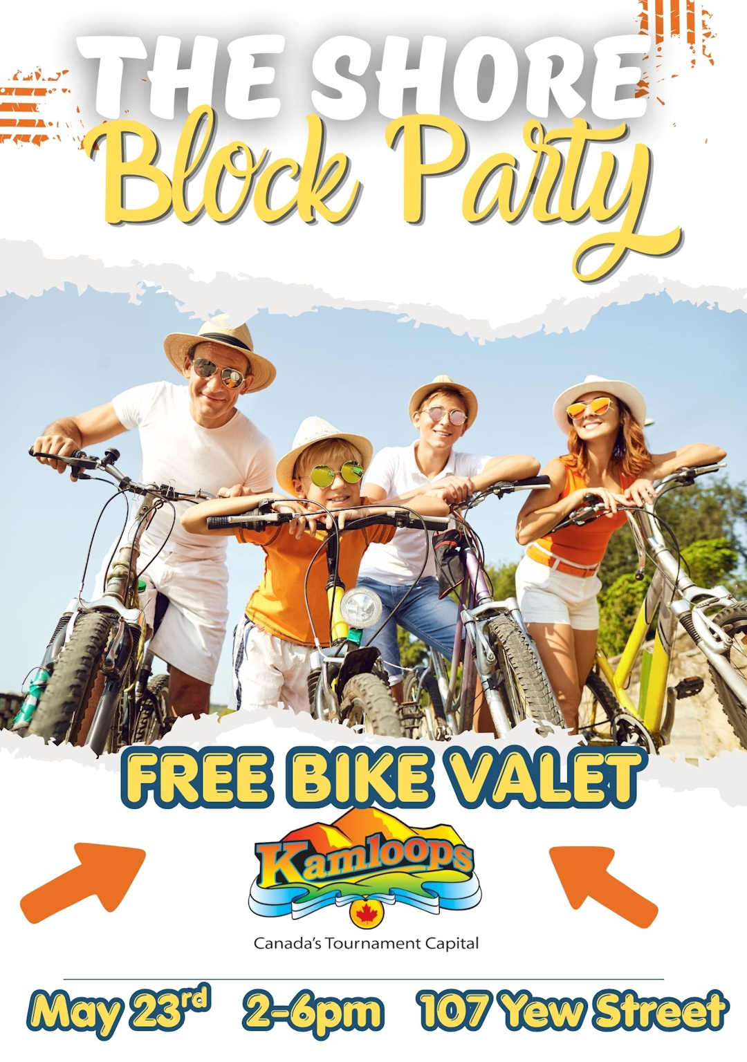 The Shore Block Party — Saturday May 23: 2–6pm The Shore Block Party — Saturday May 23: 2–6pm