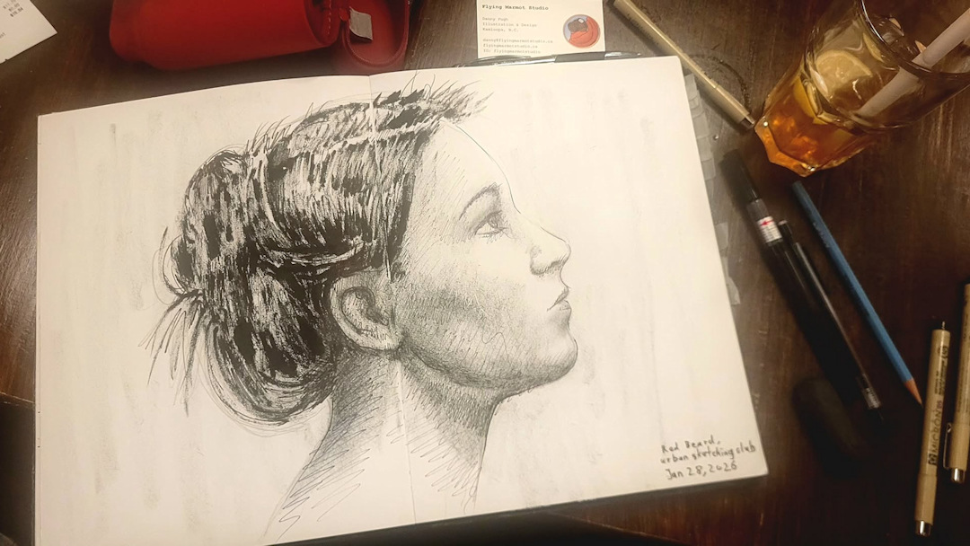 Urban Sketching Club — Red Beard Cafe Urban Sketching Club — Red Beard Cafe